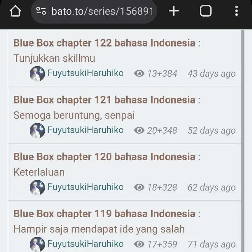 Read Blue Box ID Manga Online