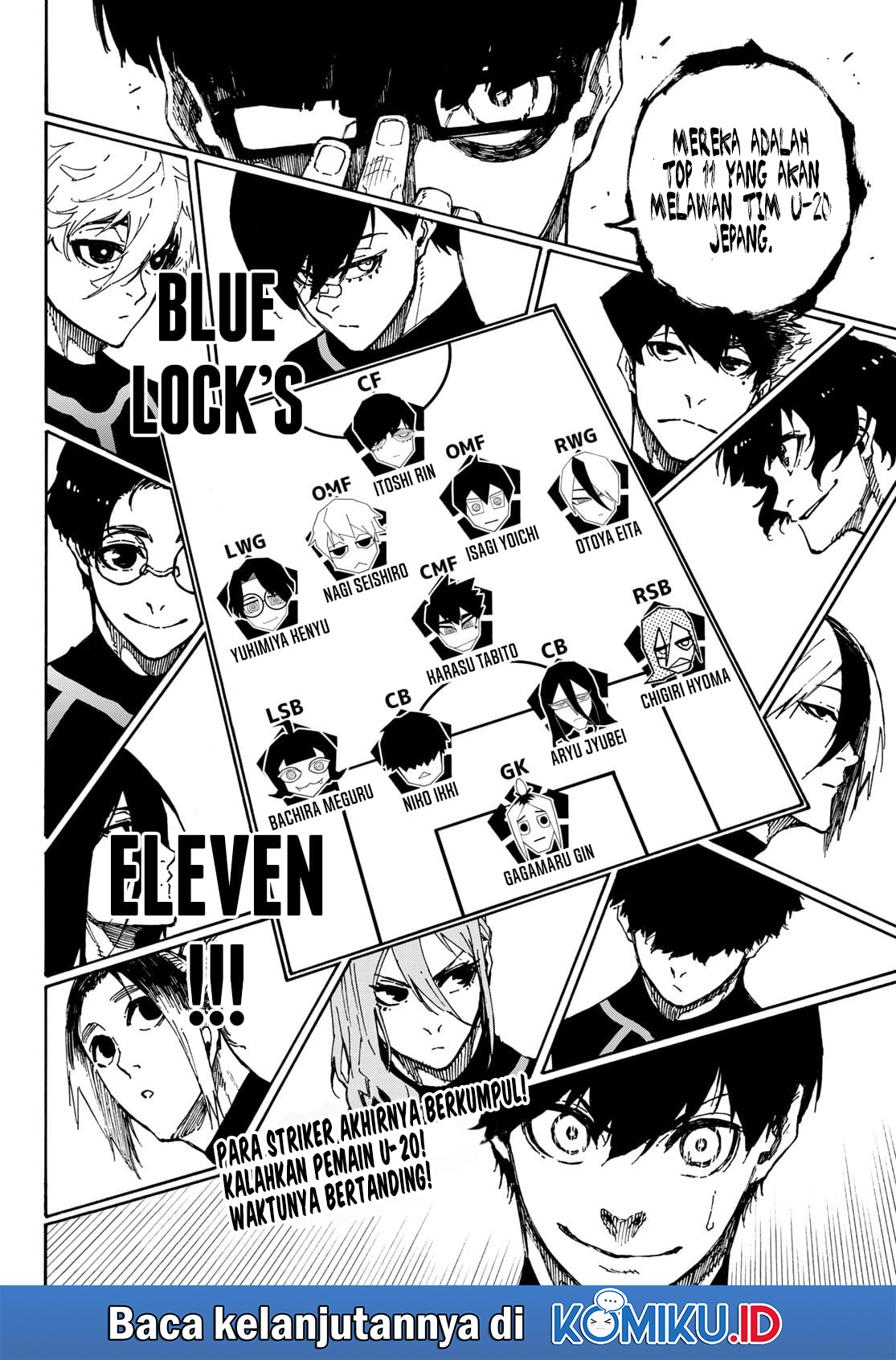 Read Blue Lock ID Manga Online