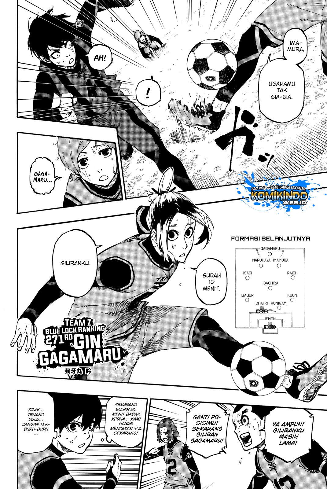 Read Blue Lock ID Manga Online
