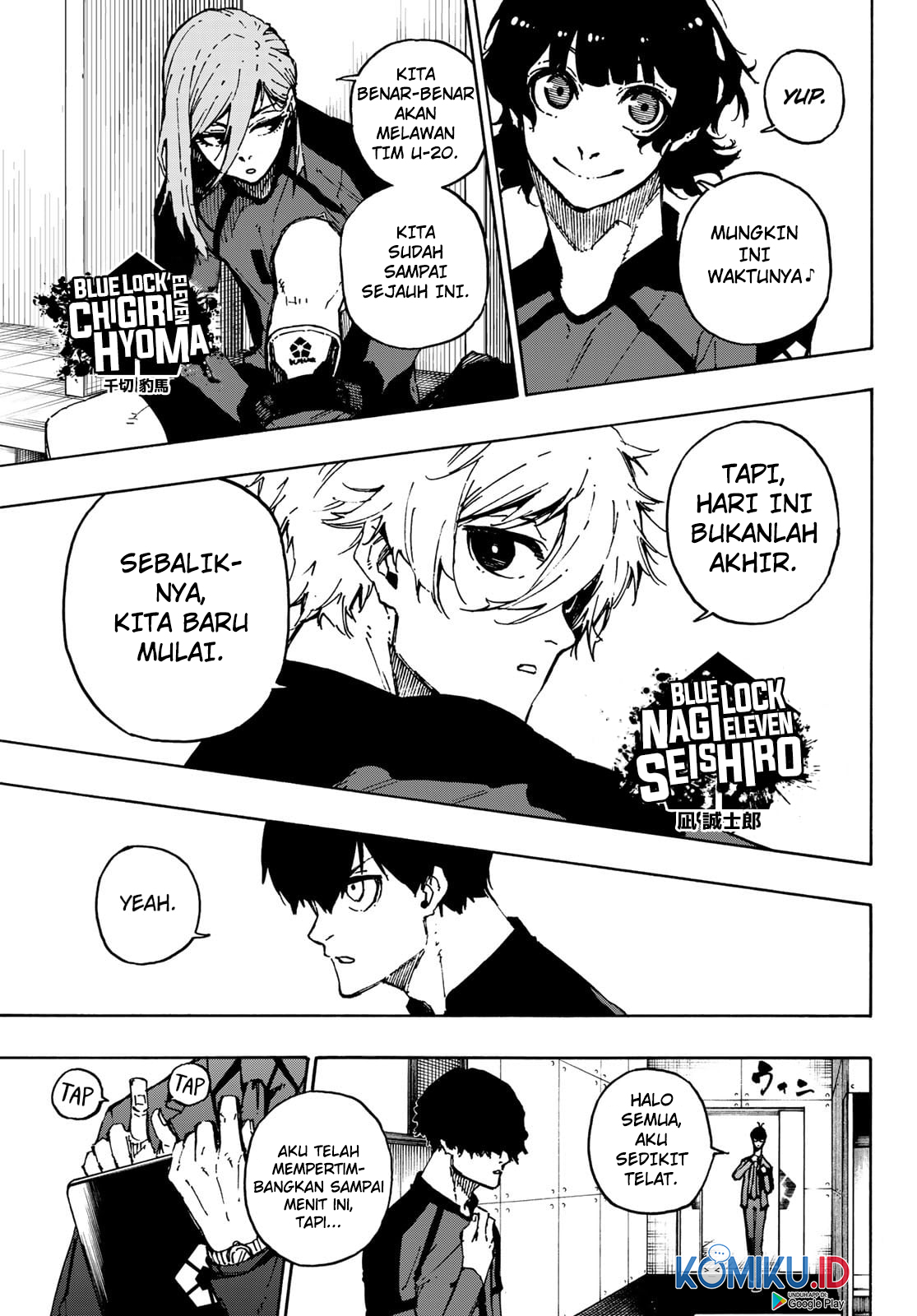 Read Blue Lock ID Manga Online