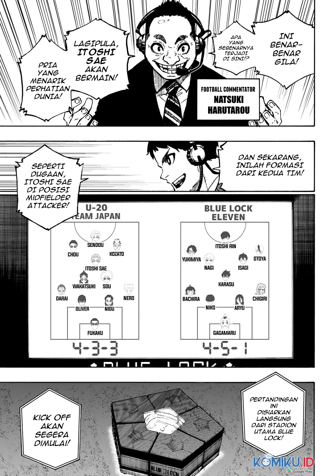 Read Blue Lock ID Manga Online