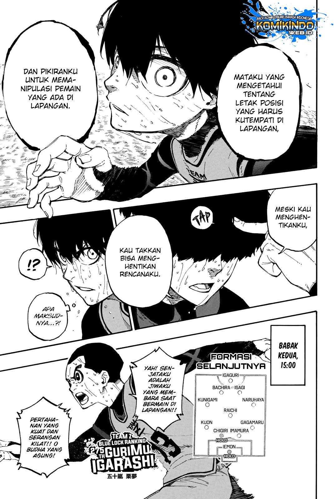 Read Blue Lock ID Manga Online