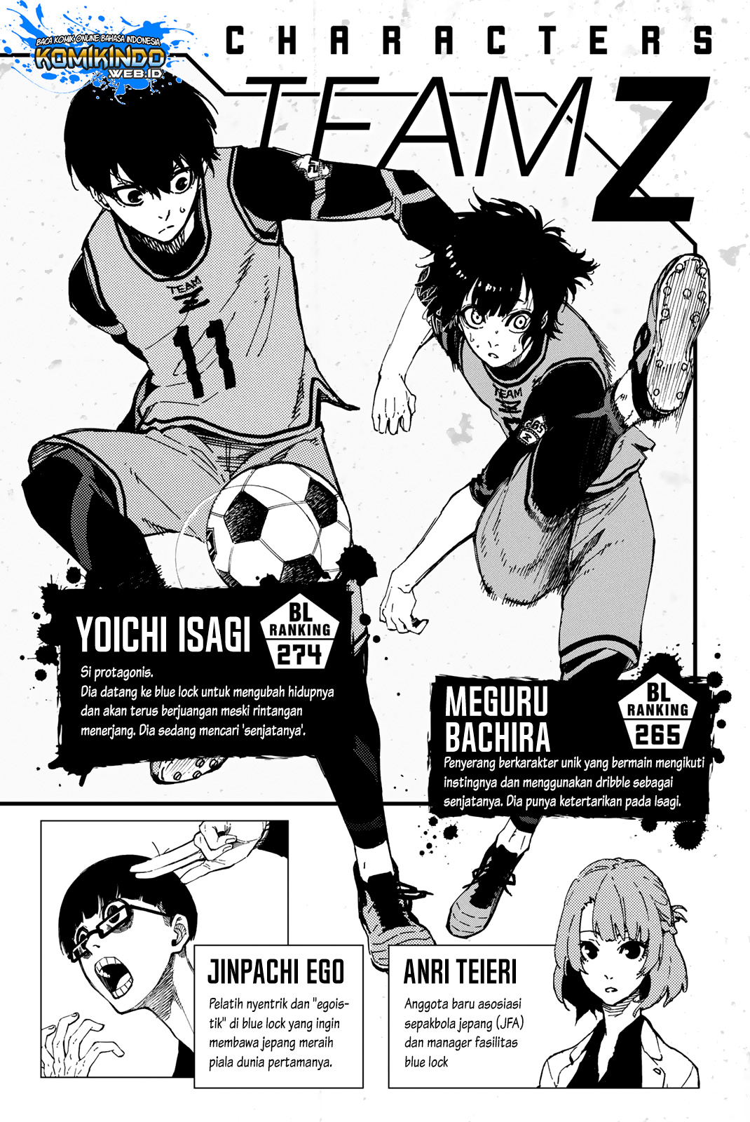 Read Blue Lock ID Manga Online