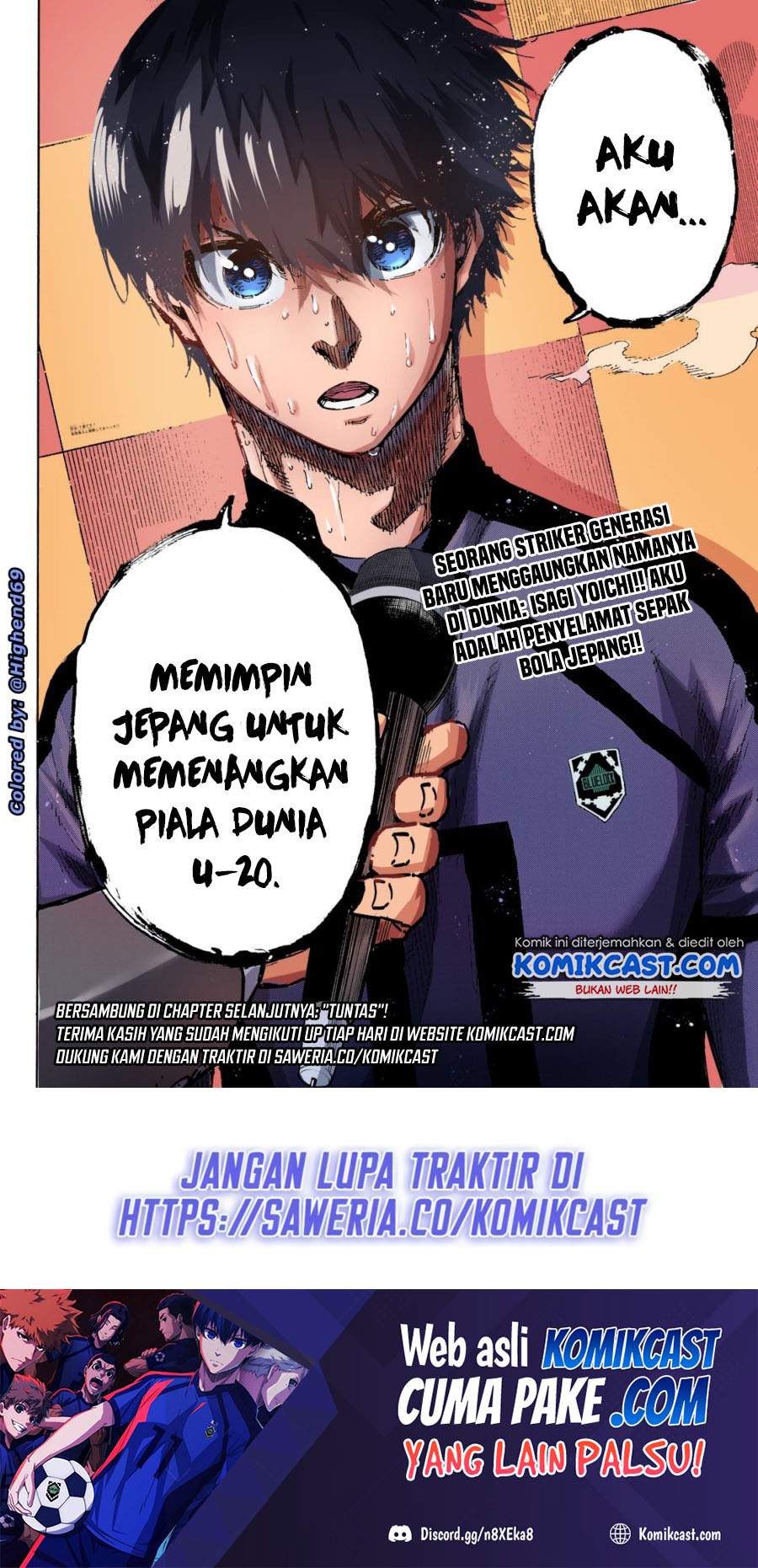 Read Blue Lock ID Manga Online
