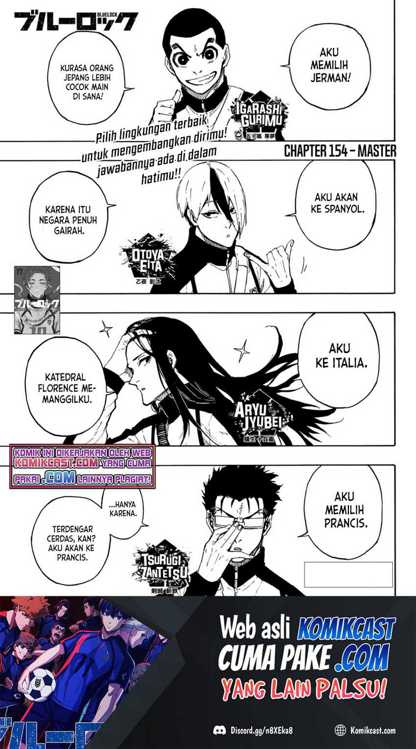 Read Blue Lock ID Manga Online