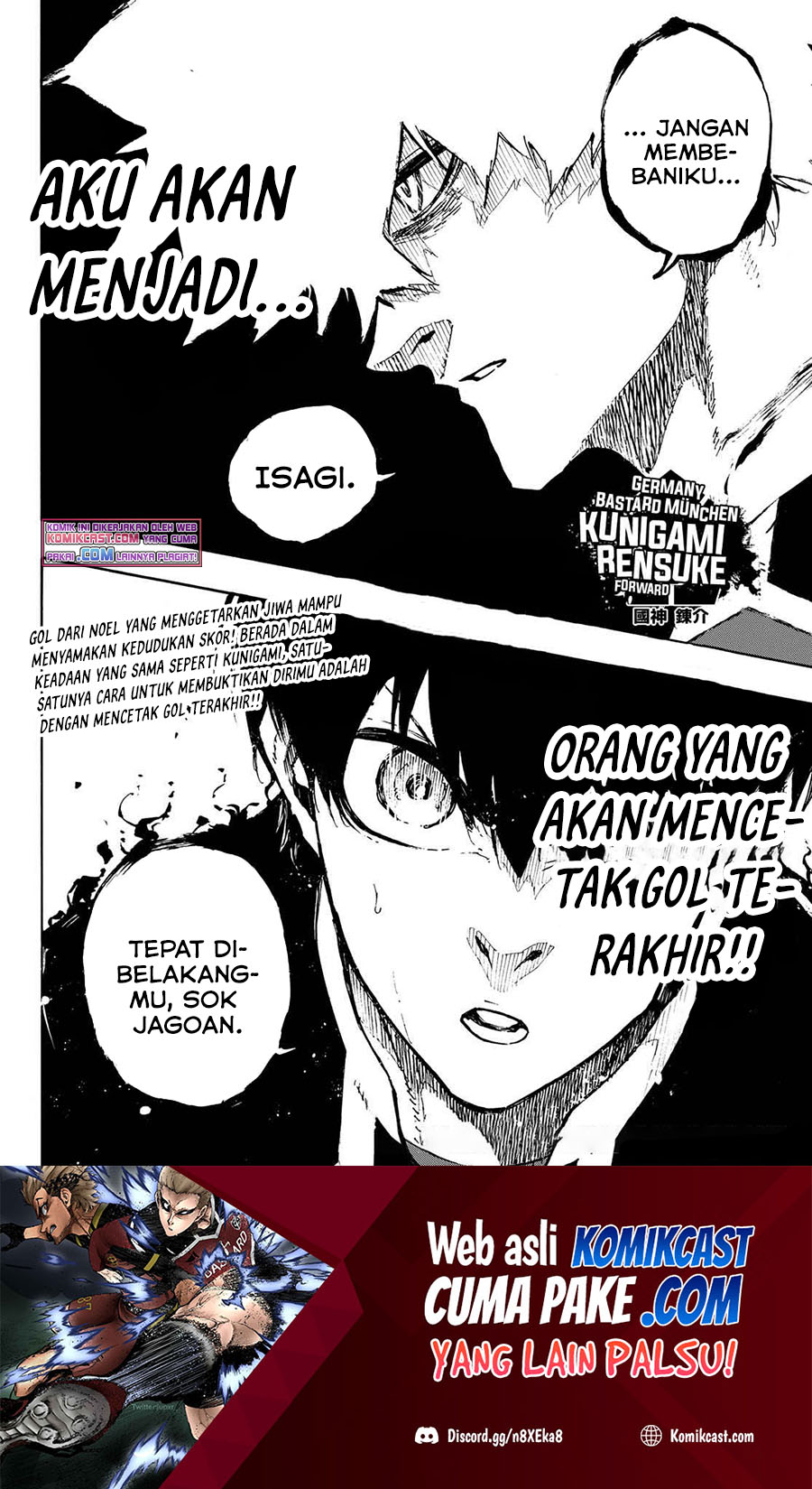 Read Blue Lock ID Manga Online