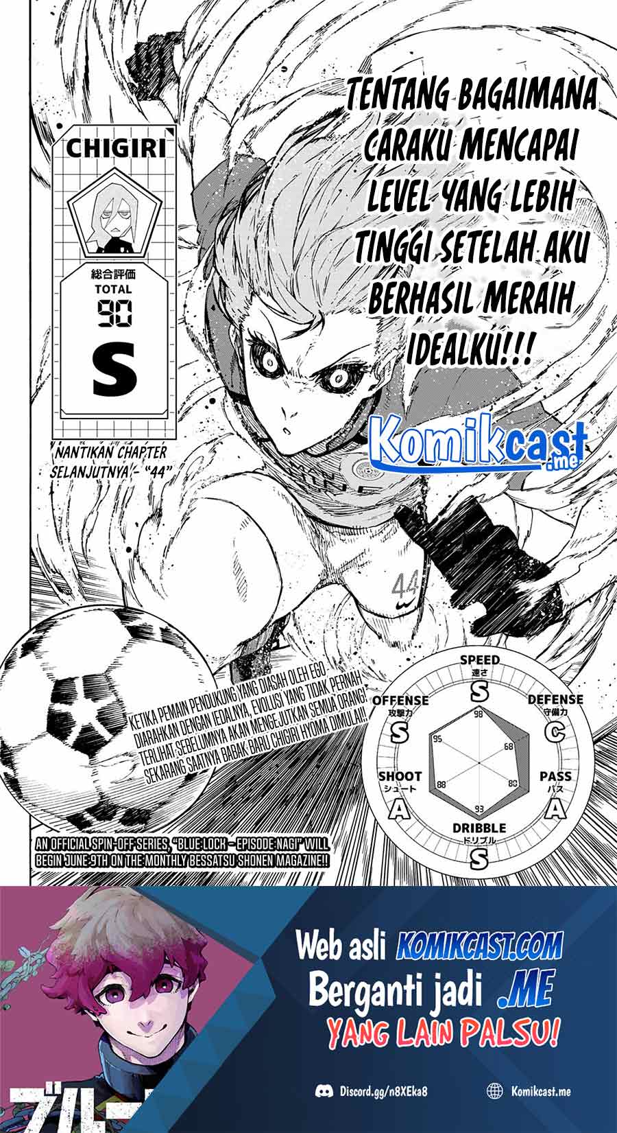 Read Blue Lock ID Manga Online
