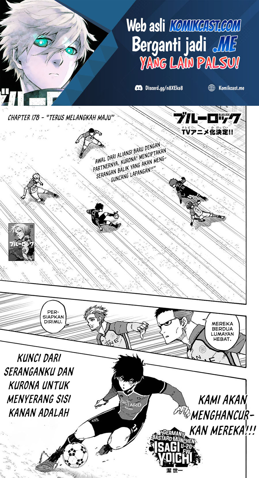 Read Blue Lock ID Manga Online