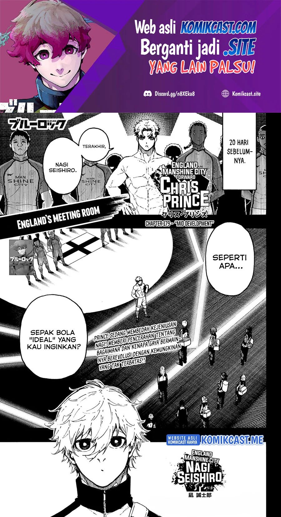 Read Blue Lock ID Manga Online