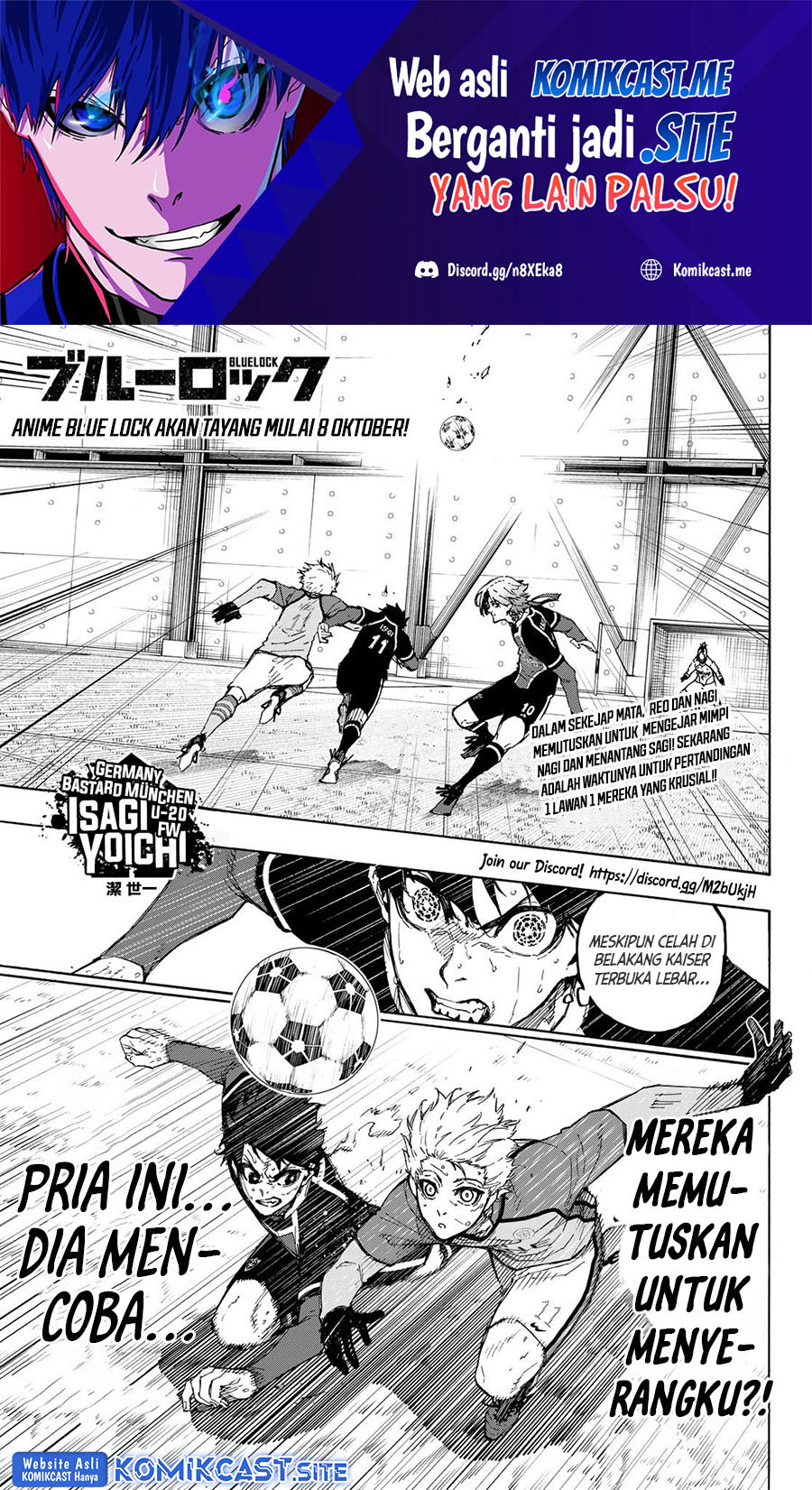 Read Blue Lock ID Manga Online