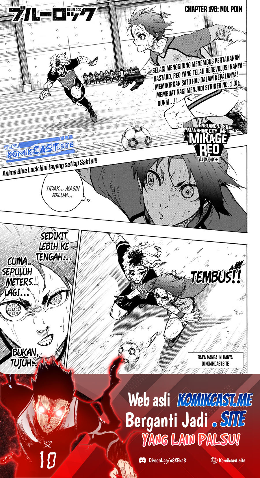 Read Blue Lock ID Manga Online