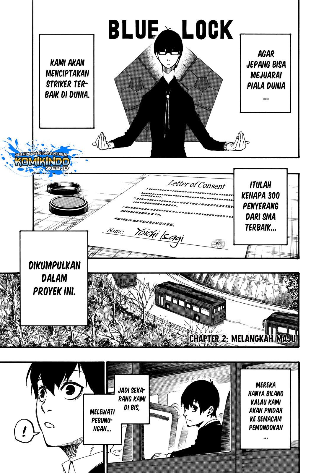 Read Blue Lock ID Manga Online