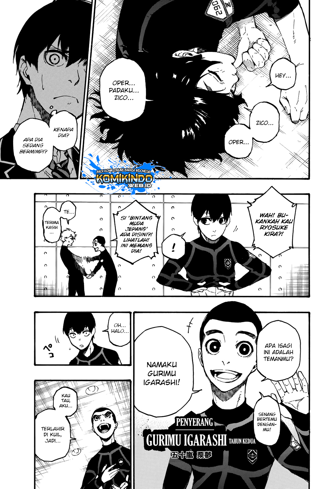 Read Blue Lock ID Manga Online