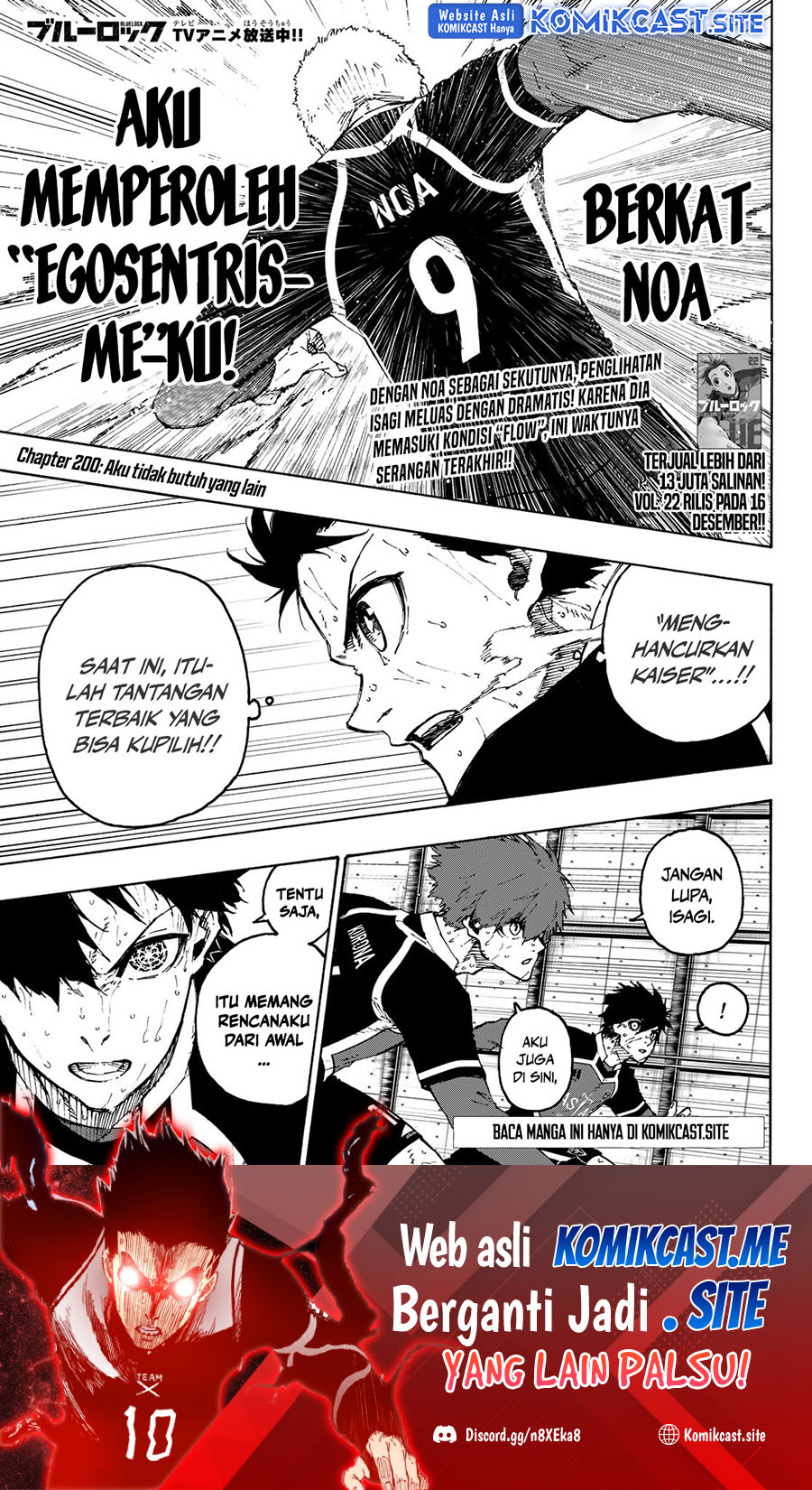 Read Blue Lock ID Manga Online