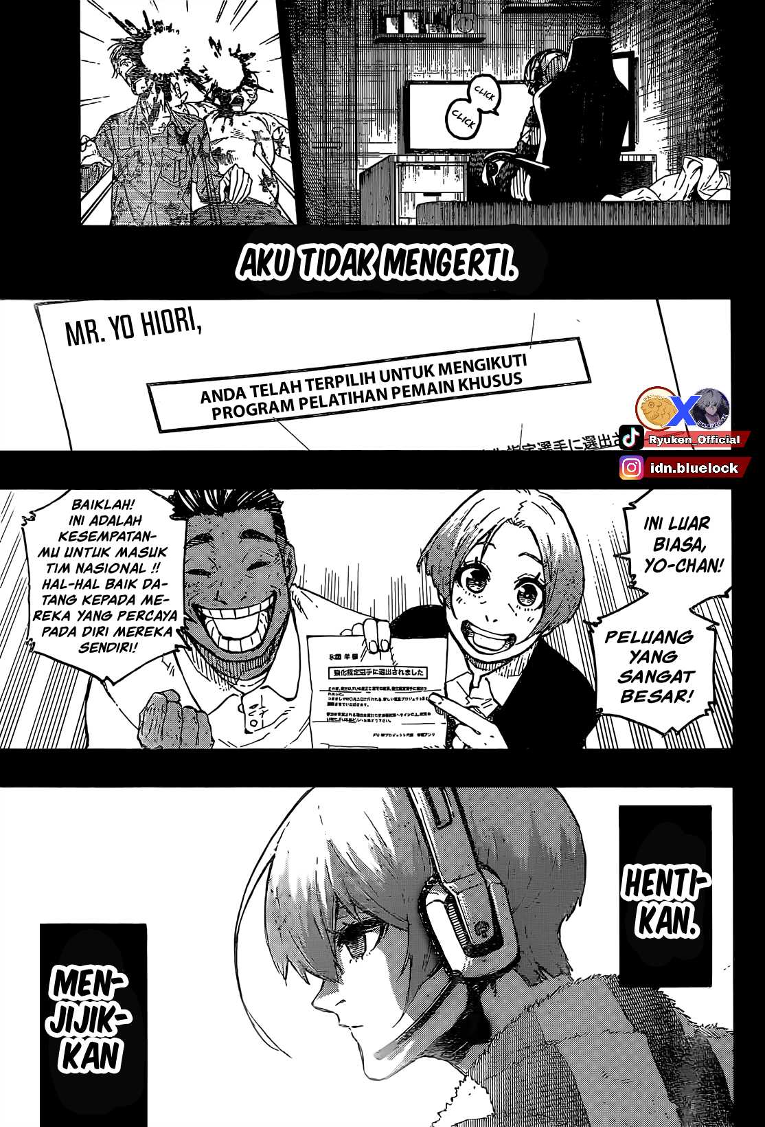Read Blue Lock ID Manga Online