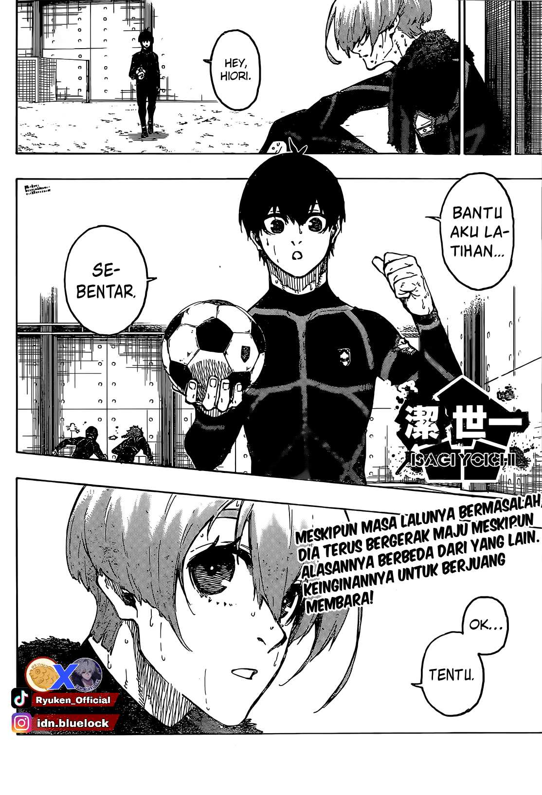 Read Blue Lock ID Manga Online