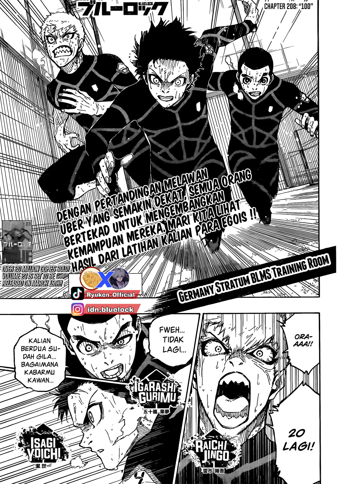 Read Blue Lock ID Manga Online