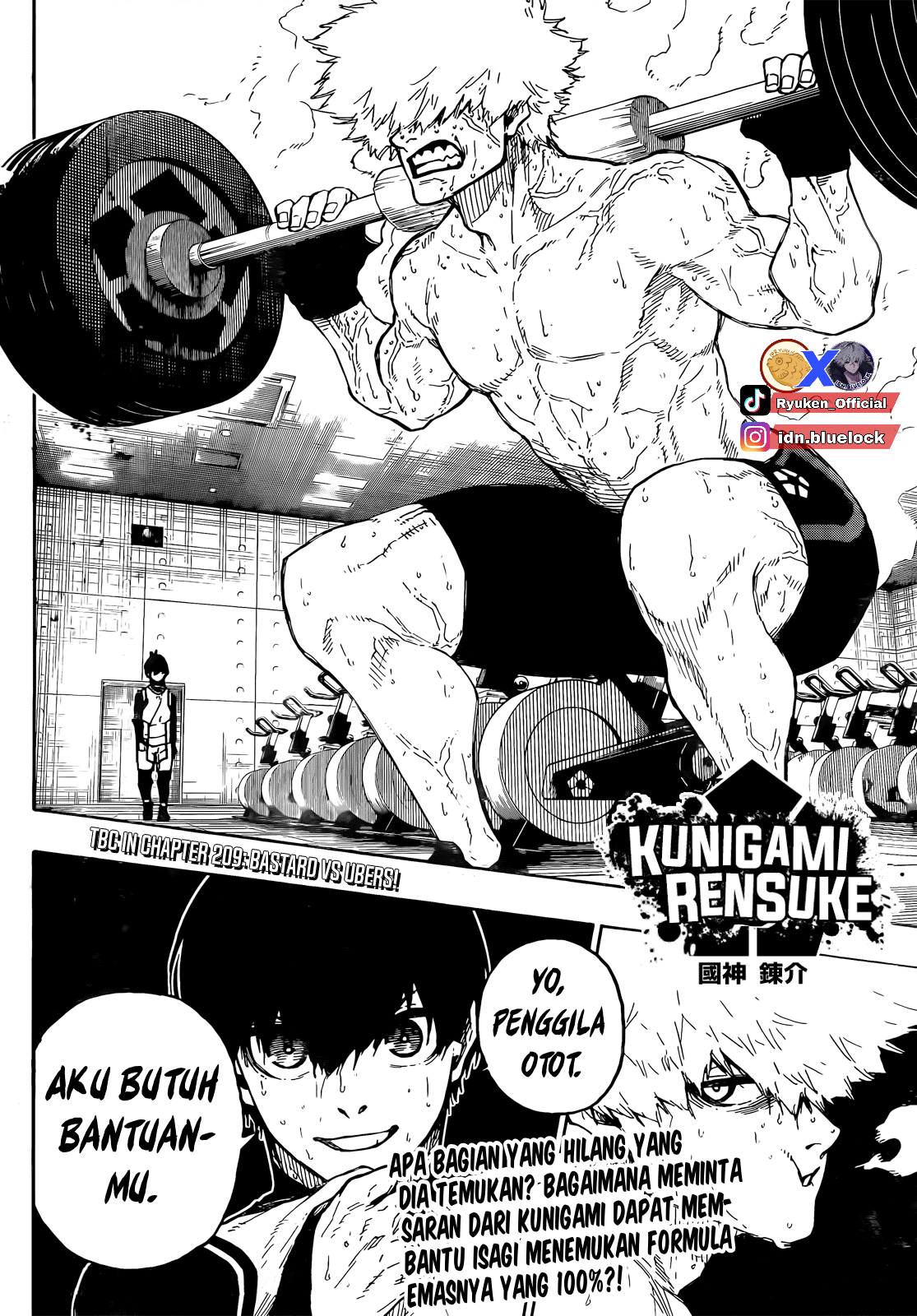Read Blue Lock ID Manga Online