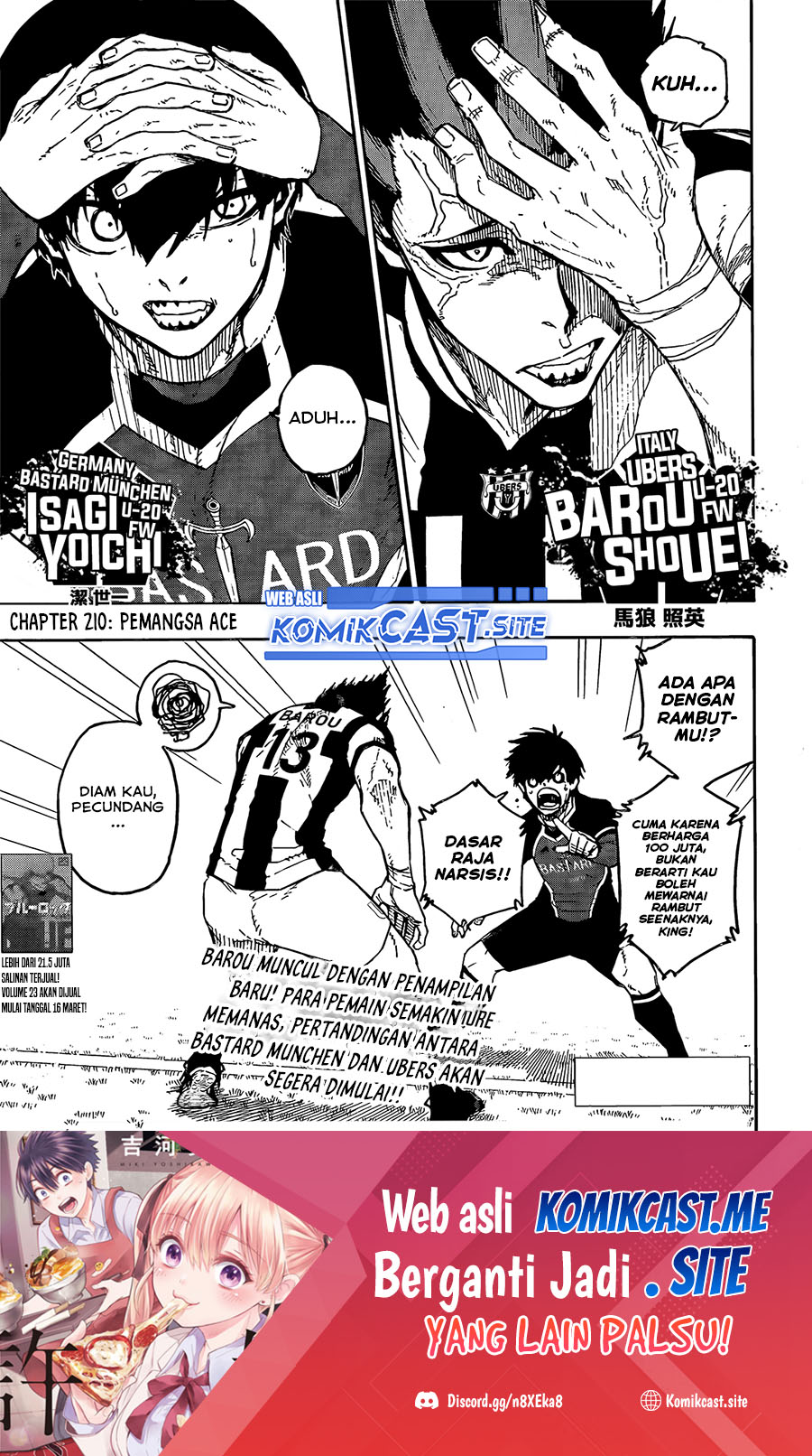 Read Blue Lock ID Manga Online