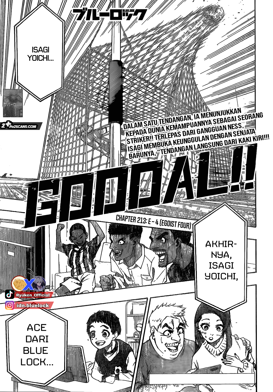 Read Blue Lock ID Manga Online