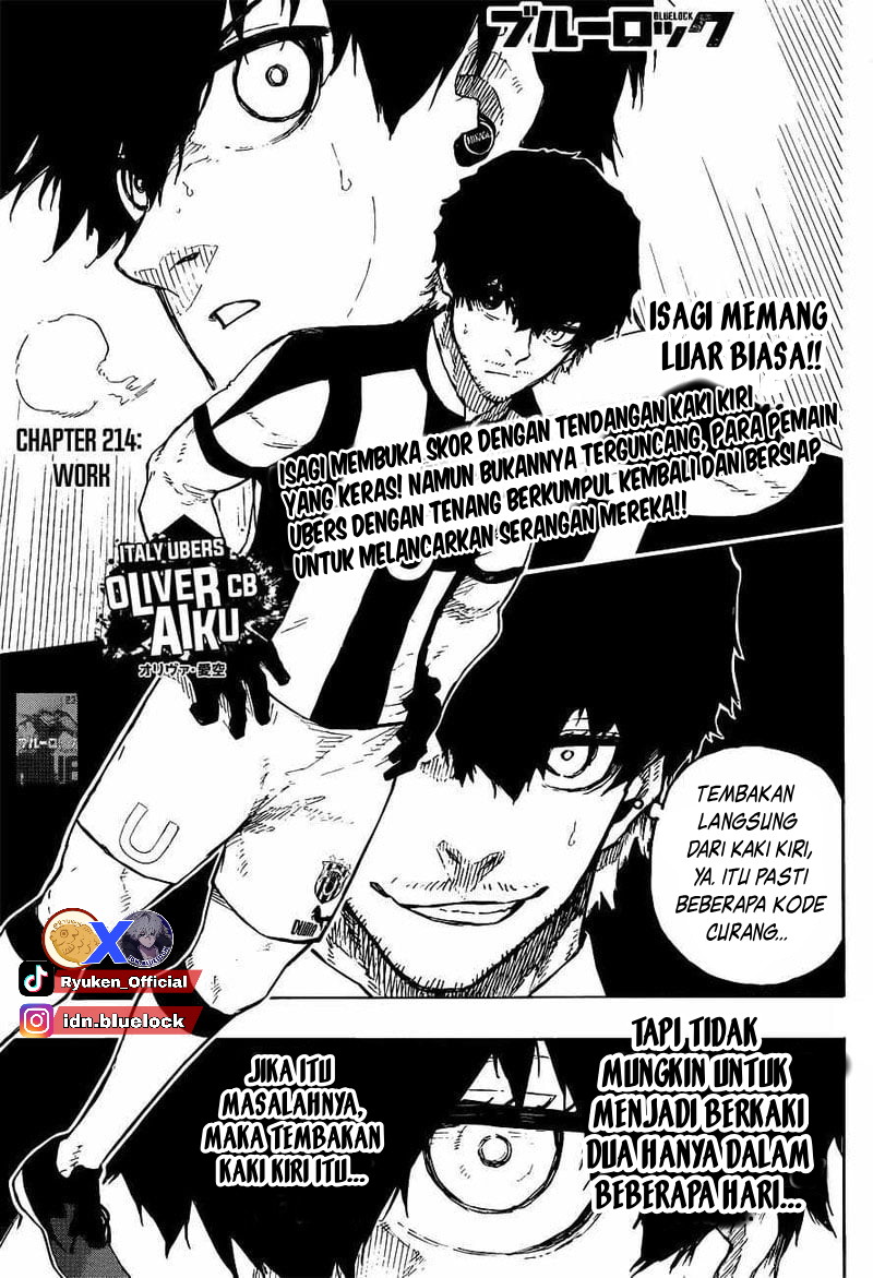 Read Blue Lock ID Manga Online