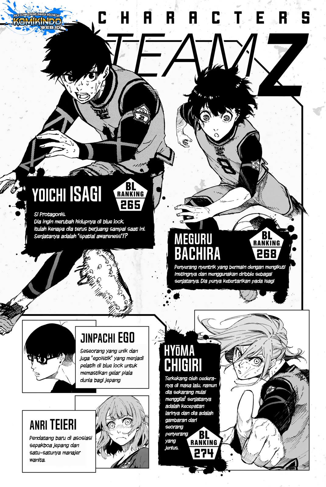 Read Blue Lock ID Manga Online