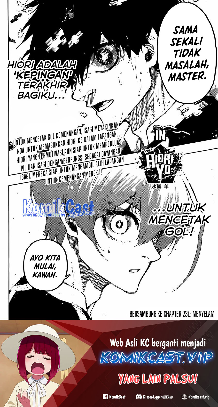 Read Blue Lock ID Manga Online