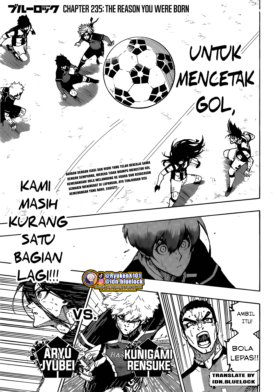 Read Blue Lock ID Manga Online