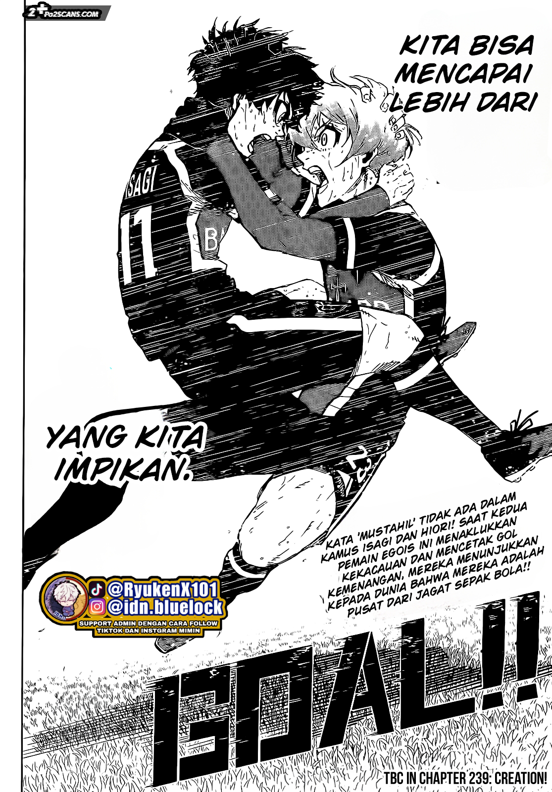 Read Blue Lock ID Manga Online