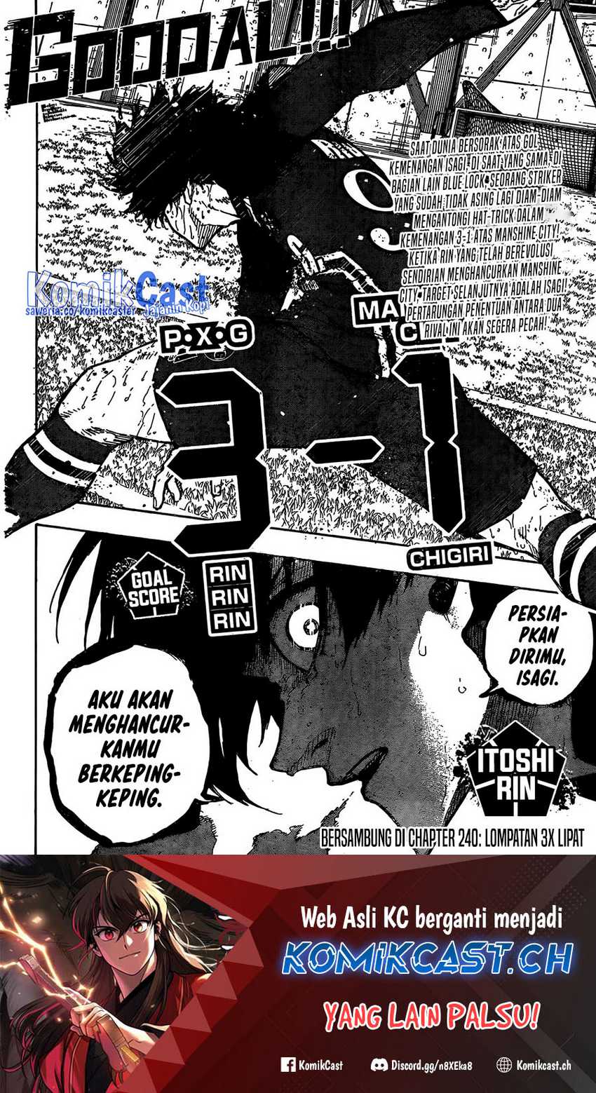 Read Blue Lock ID Manga Online