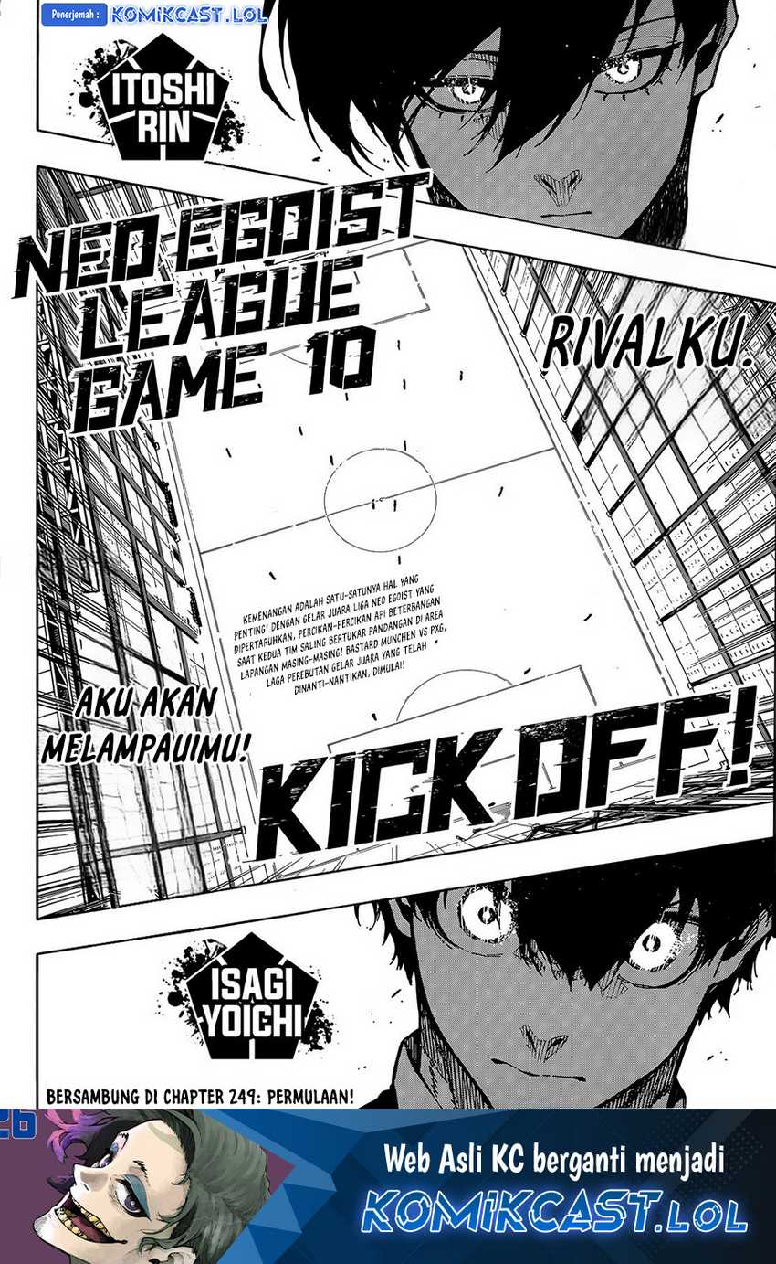 Read Blue Lock ID Manga Online