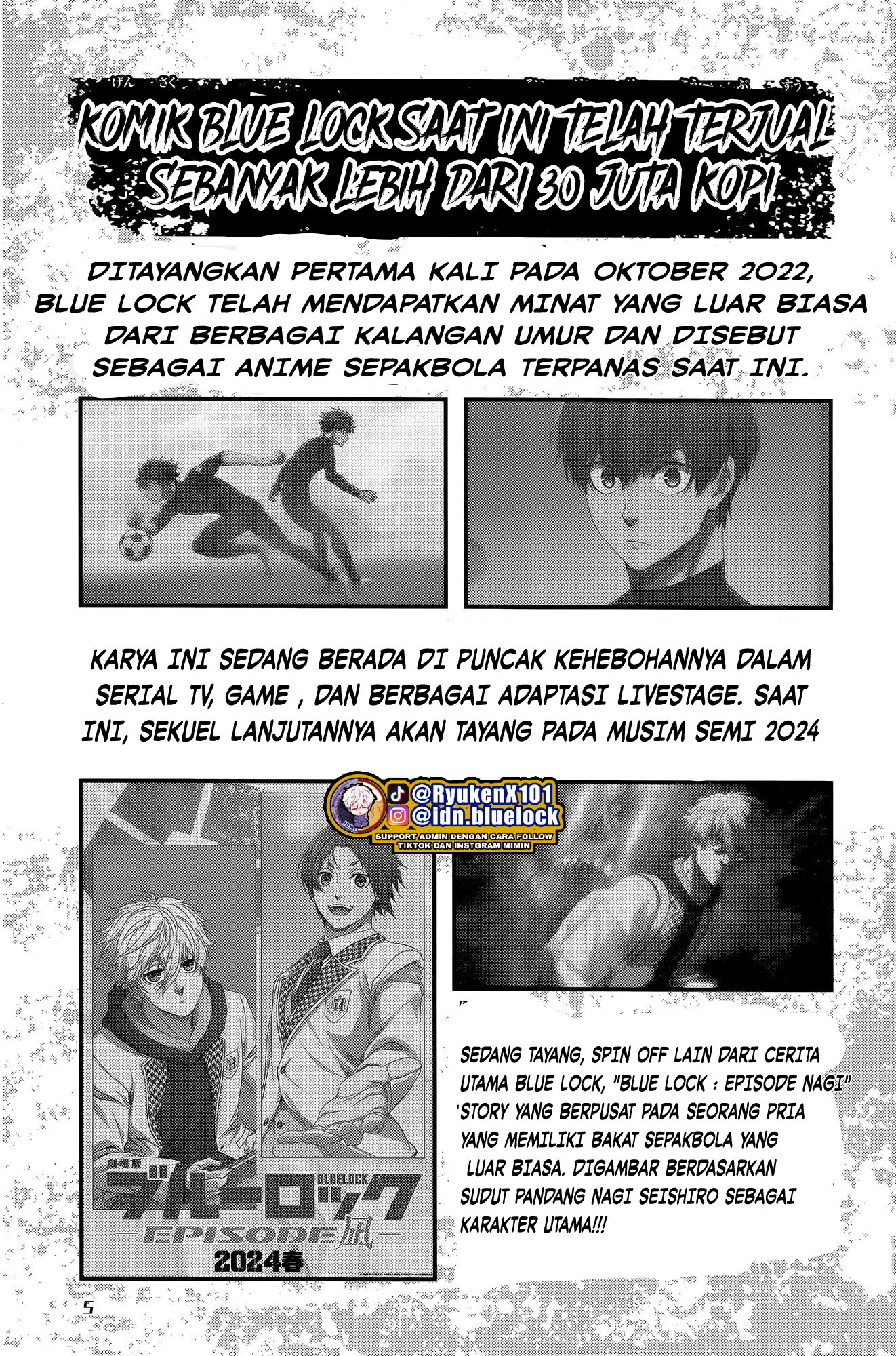 Read Blue Lock ID Manga Online