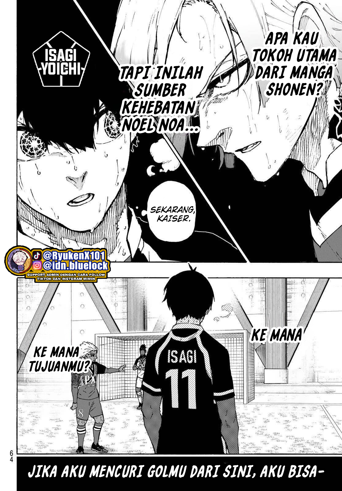 Read Blue Lock ID Manga Online