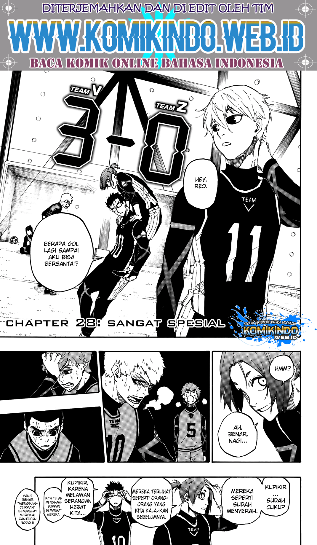 Read Blue Lock ID Manga Online