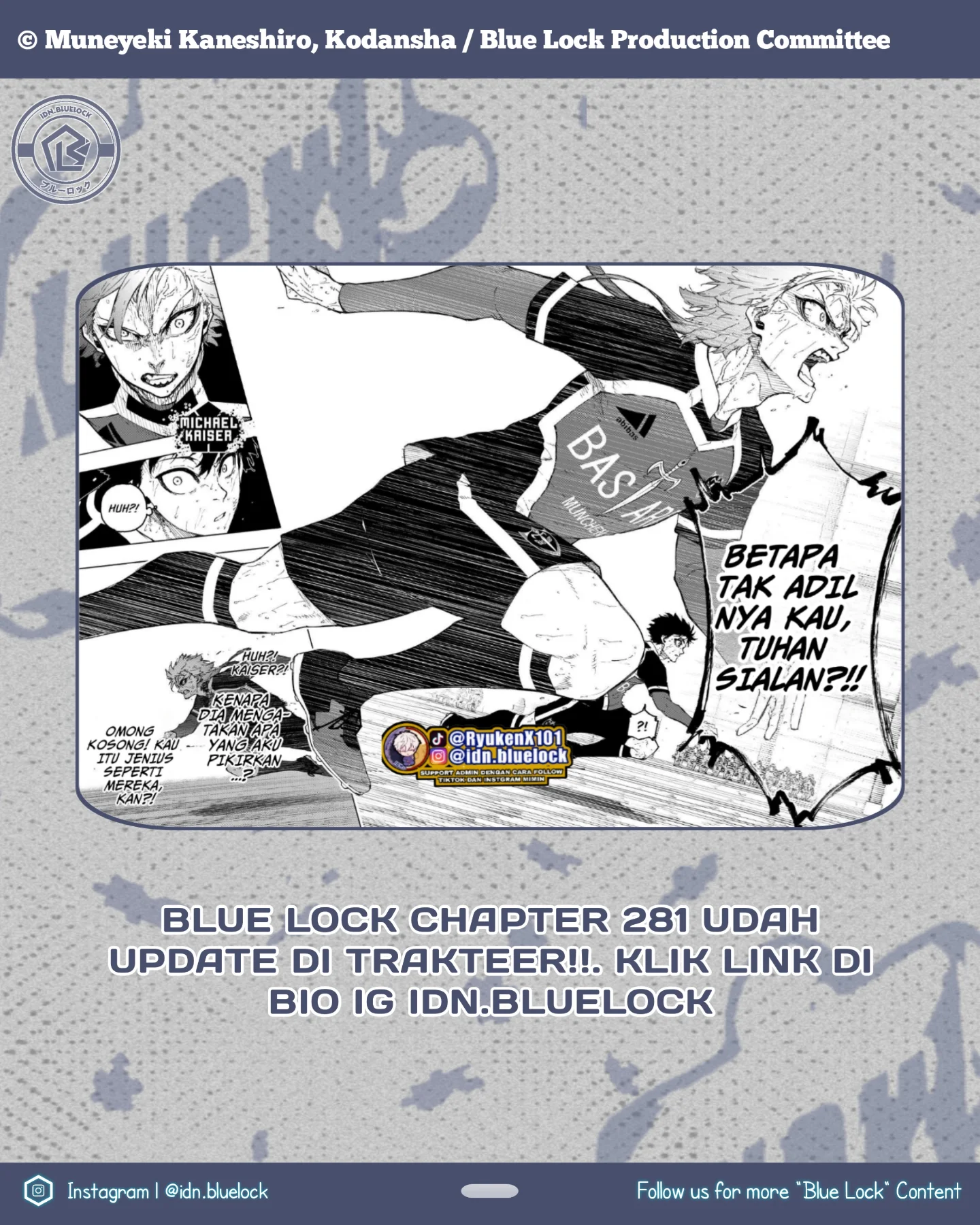 Read Blue Lock ID Manga Online