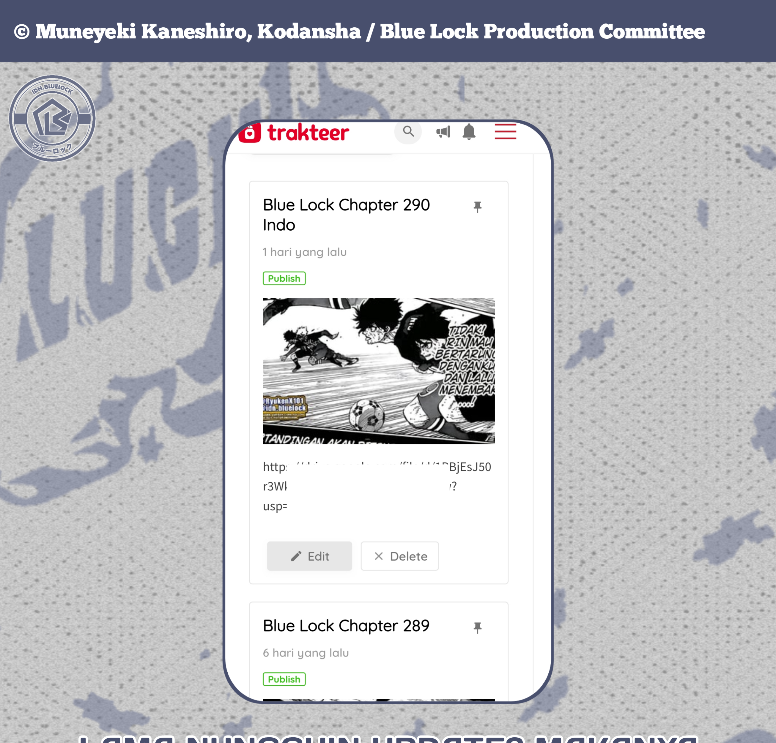 Read Blue Lock ID Manga Online