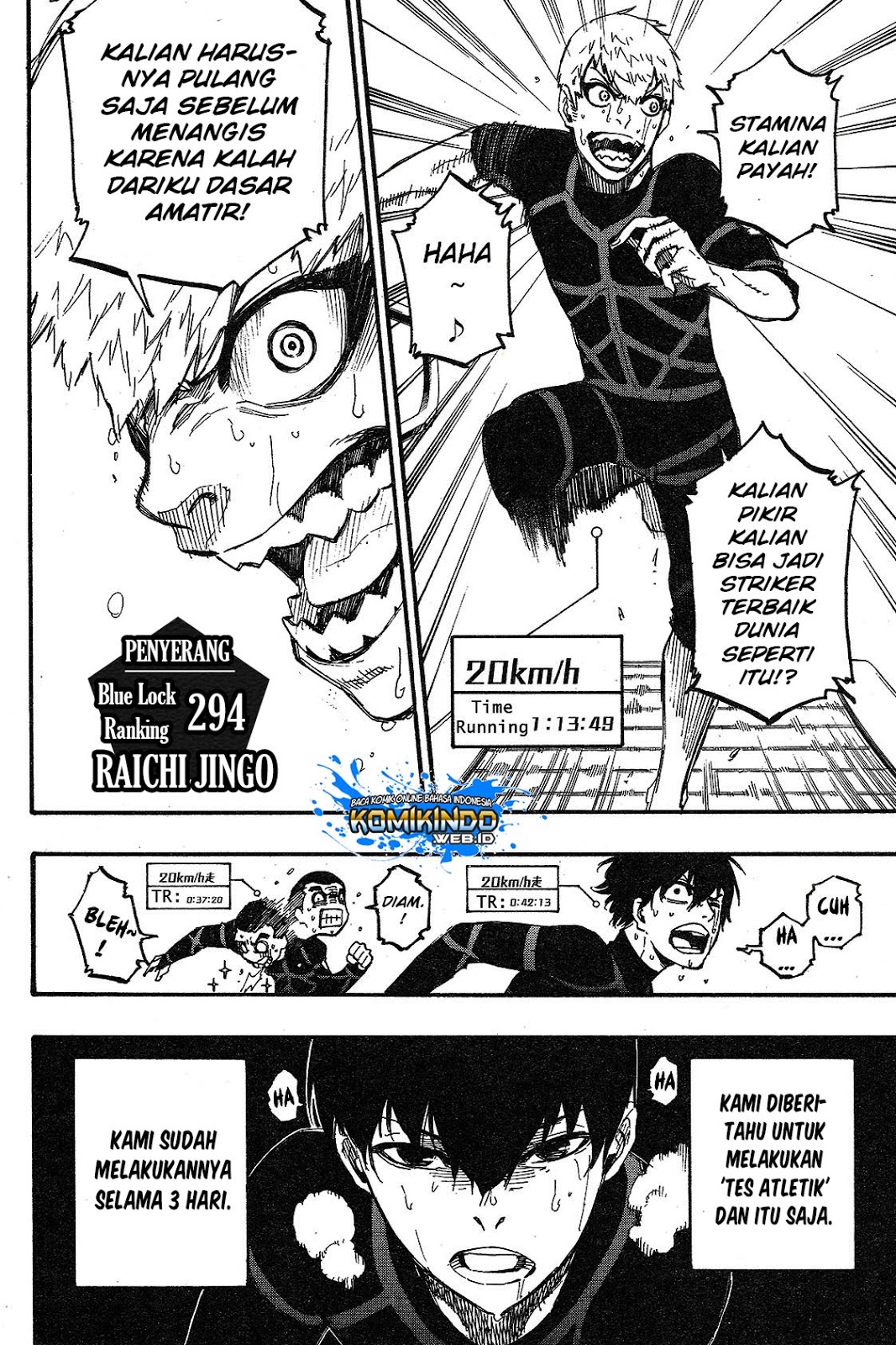 Read Blue Lock ID Manga Online