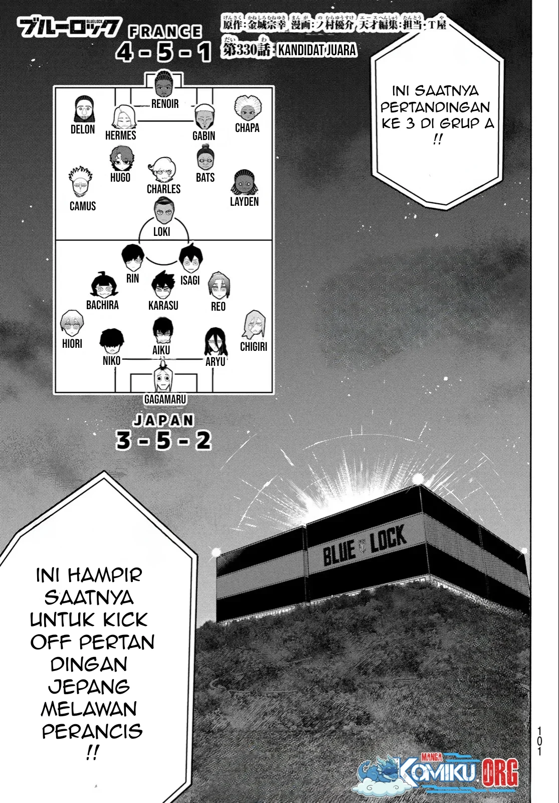 Read Blue Lock ID Manga Online