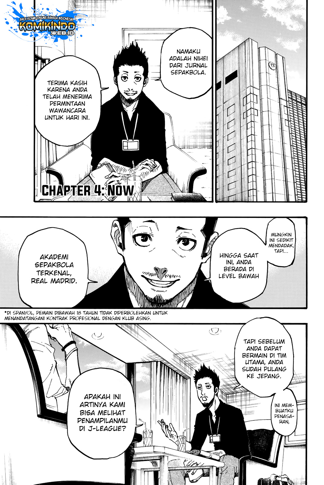 Read Blue Lock ID Manga Online