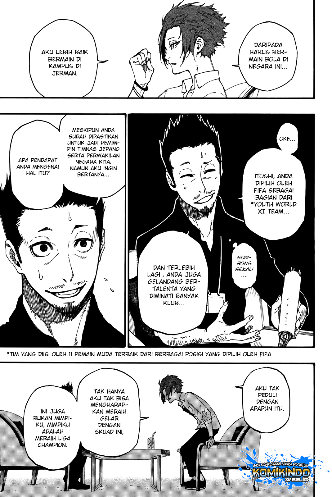 Read Blue Lock ID Manga Online