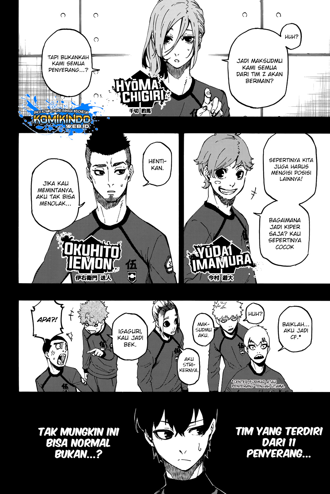 Read Blue Lock ID Manga Online
