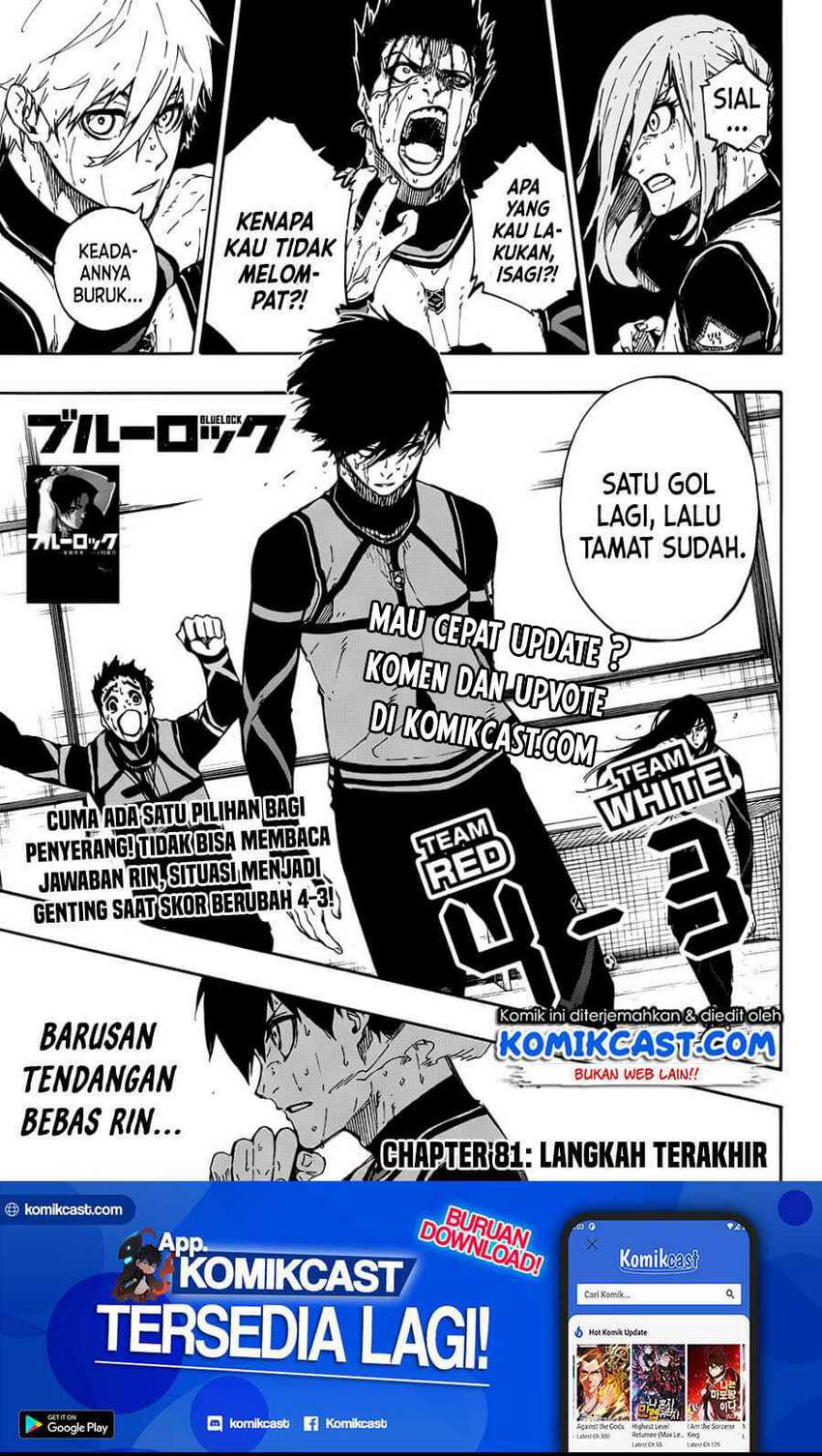 Read Blue Lock ID Manga Online