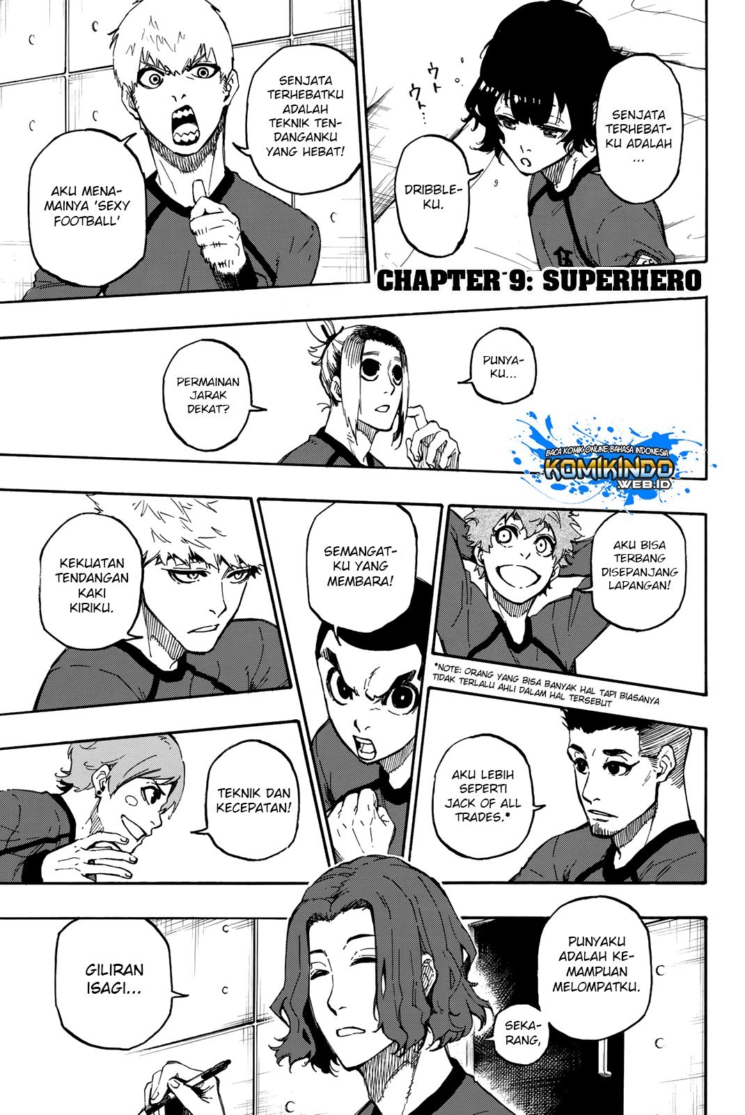 Read Blue Lock ID Manga Online