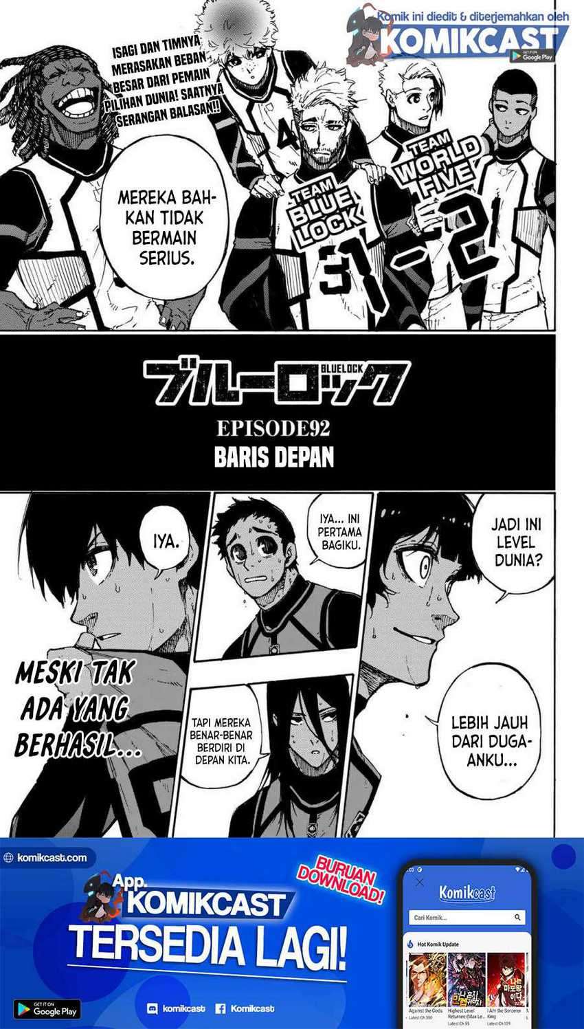 Read Blue Lock ID Manga Online