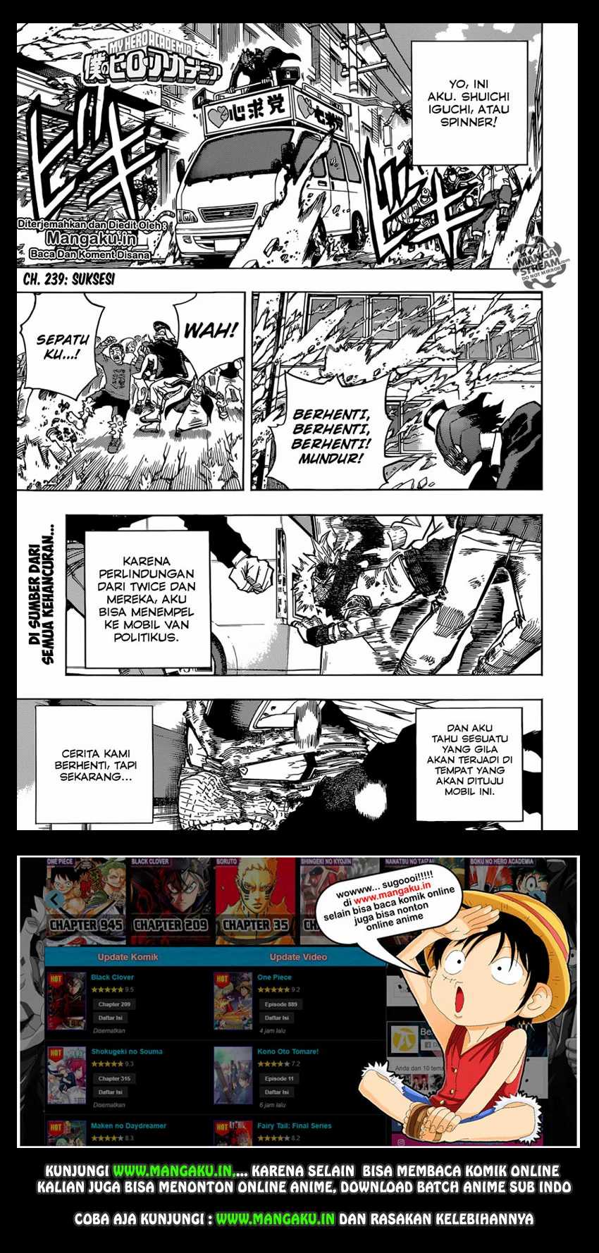 Read Boku no Hero Academia ID Manga Online