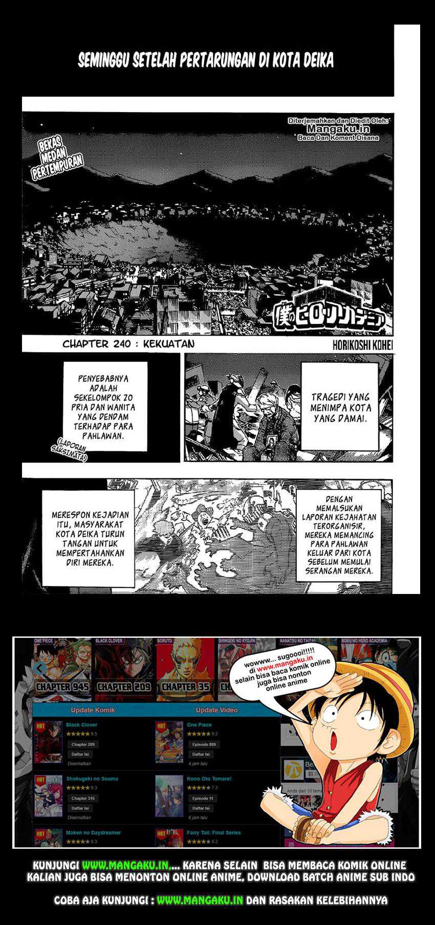 Read Boku no Hero Academia ID Manga Online
