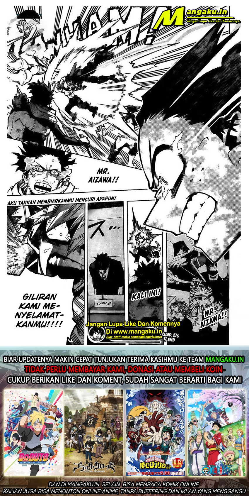 Read Boku no Hero Academia ID Manga Online
