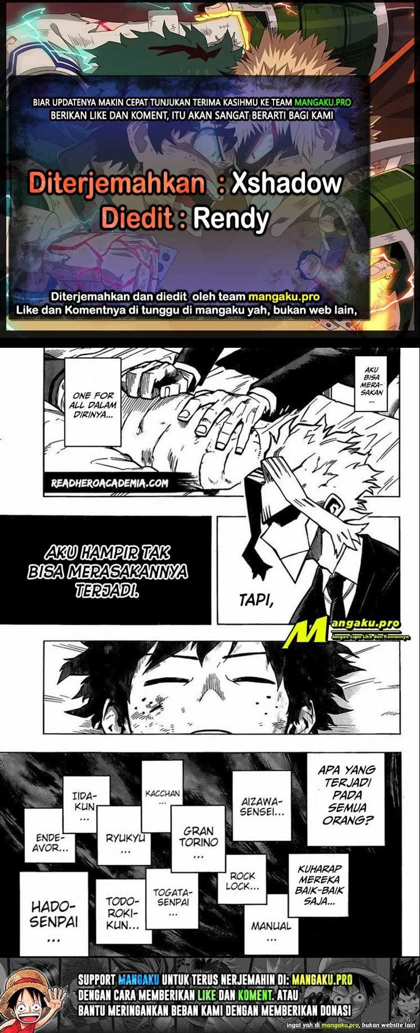 Read Boku no Hero Academia ID Manga Online