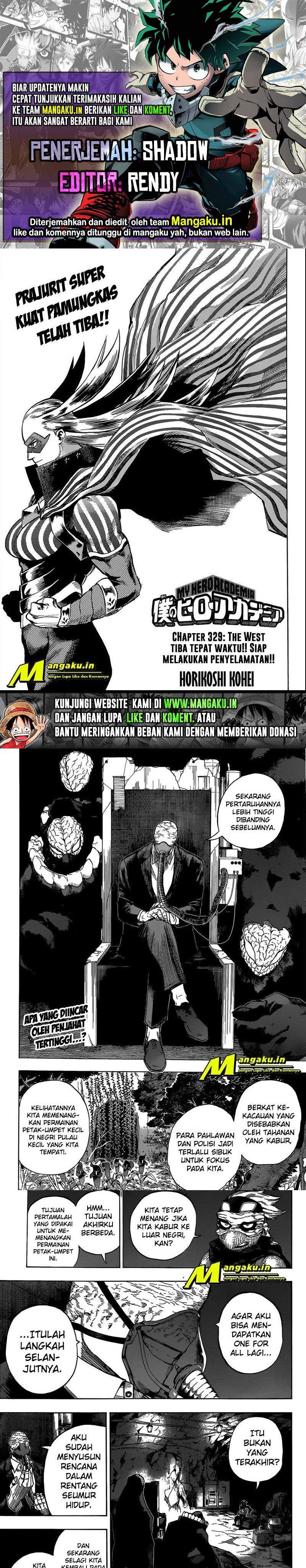 Read Boku no Hero Academia ID Manga Online