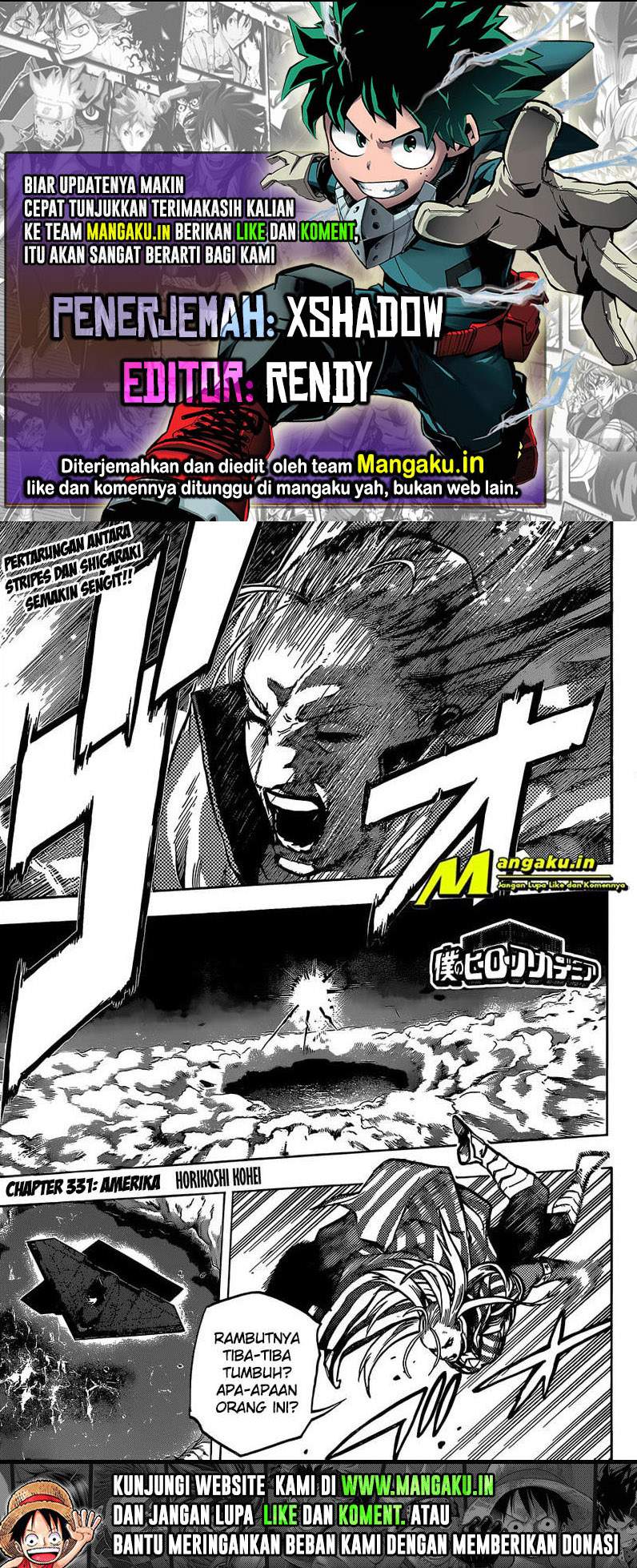Read Boku no Hero Academia ID Manga Online